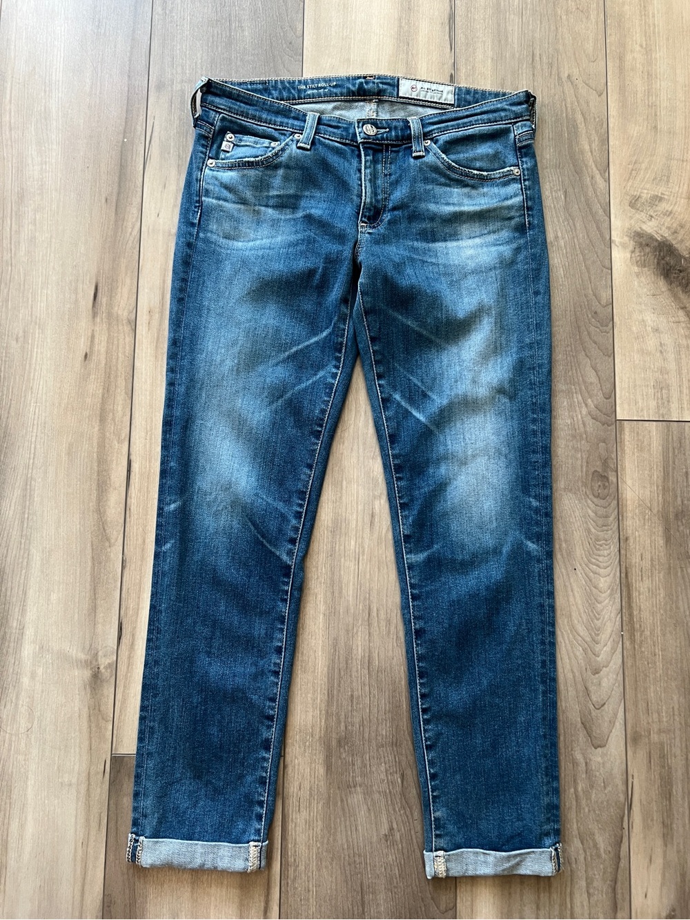 AG-ed denim stilt roll-up Adriano Goldschmied Premium Jeans size 26